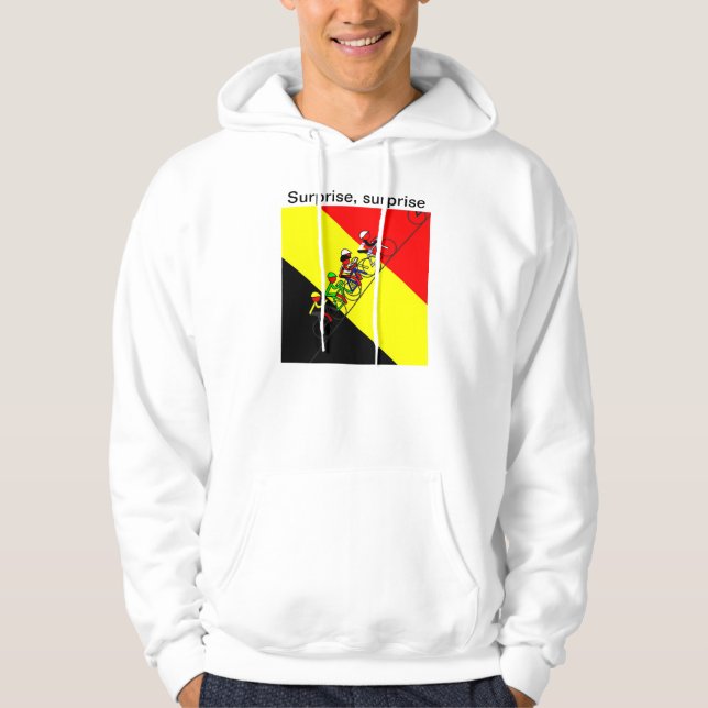 Surprise, surprise Belgium Winner Hoodie (Front)
