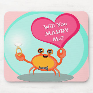 Surprise Wedding Proposal Mousepad