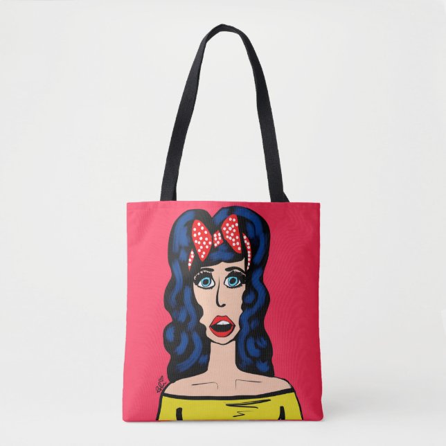 Surprised! Canvas Bag (Front)