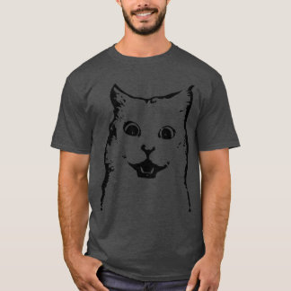 surprised cat retro T-Shirt
