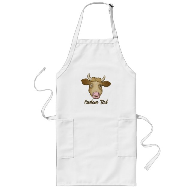 Surprised Cow Apron (Front)