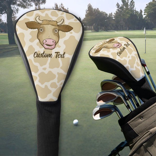 Surprised Cow Golf Head Cover (Creator Uploaded)