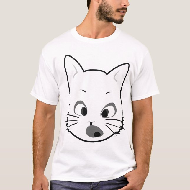 surprised kitty T-Shirt (Front)