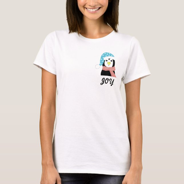 Surprised Penguin T-Shirt (Front)