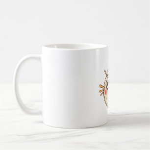 Surprised Pufferfish Party Coffee Mug