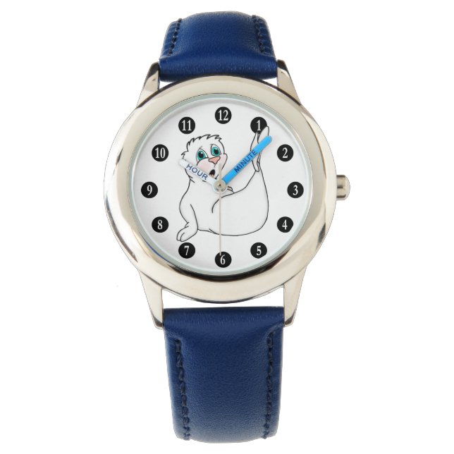 Surprised Seal Kids Watch (Front)