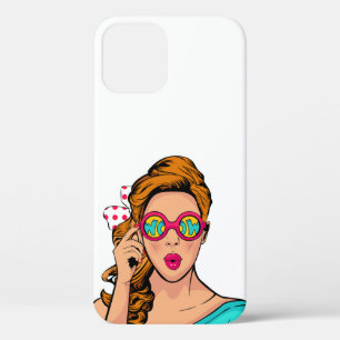 Surprised woman iPhone 12 case