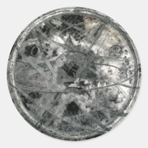 Surprising Time & Space Classic Round Sticker