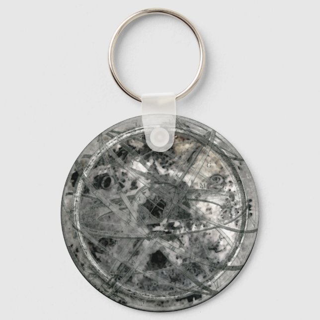 Surprising Time & Space Key Ring (Front)