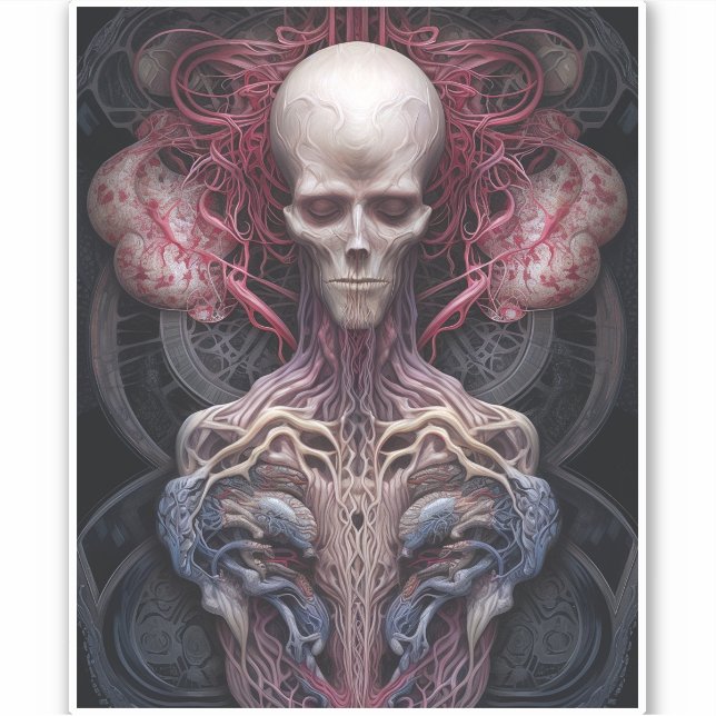 Surreal Anatomy Horror Sci-Fi Art  (Front)