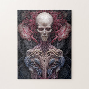 Surreal Anatomy Horror Sci-Fi Art  Jigsaw Puzzle