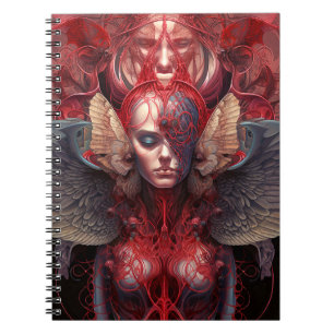 Surreal Angel Artwork Notebook