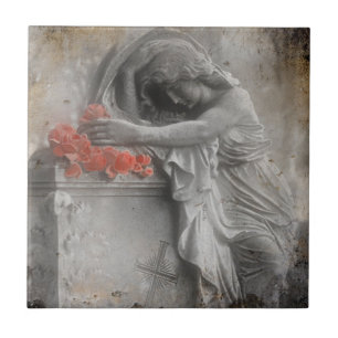 Surreal Angel Ceramic Tile