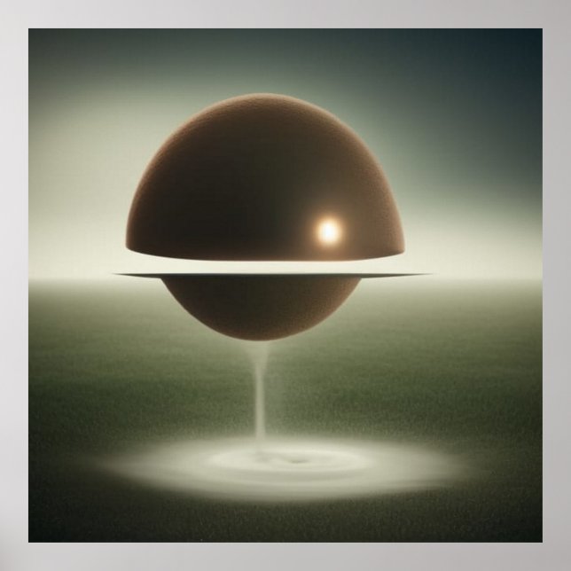 Surreal Art Abstract different sizes  Poster (Front)