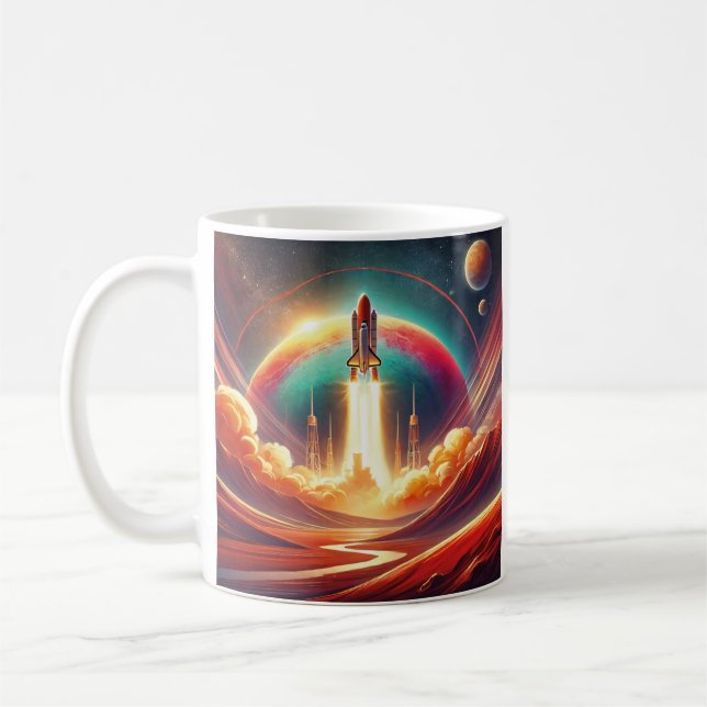  surreal art  coffee mug (Left)