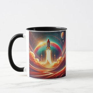 surreal art mug