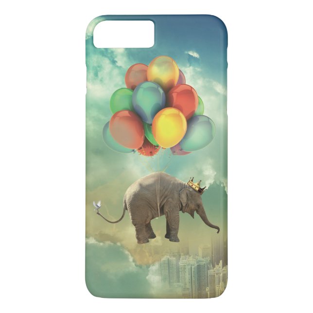 Surreal Balloon Elephant iPhone 7 Plus Case (Back)