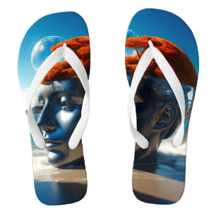 Surreal beach scenes thongs