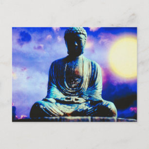 Surreal Buddha Postcard