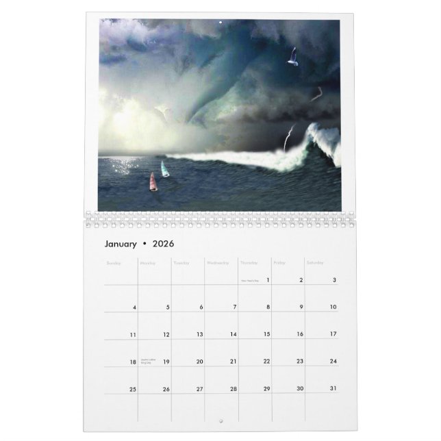 SURREAL CALENDAR (Jan 2026)
