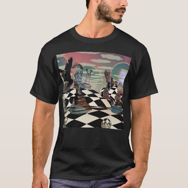 Surreal chess game T-Shirt (Front)