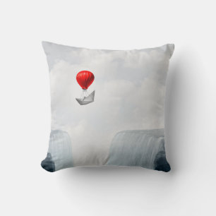 Surreal concept and creative solution metaphor as  cushion