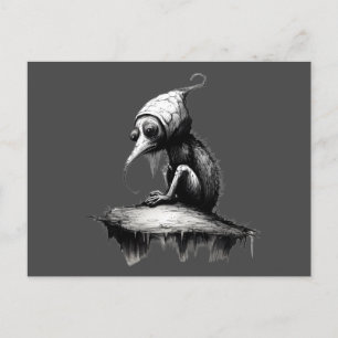 Surreal Creature Postcard