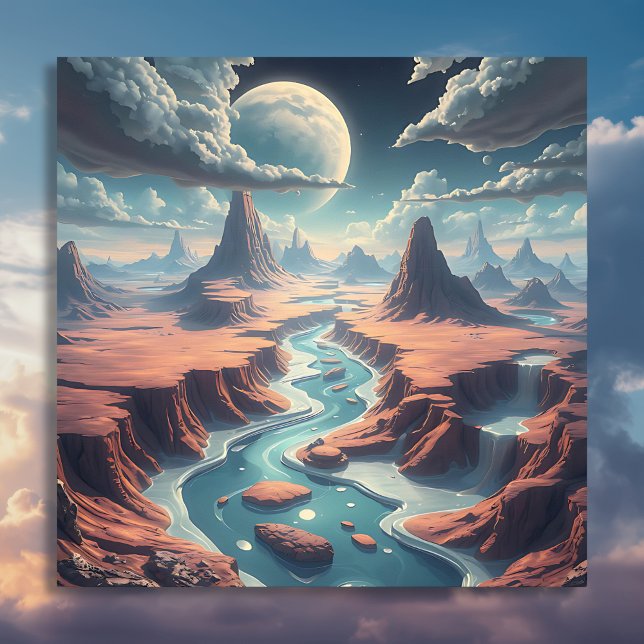Surreal Ethereal Landscape | Magical World Poster (Creator Uploaded)