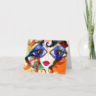 Surreal Eye Notecard