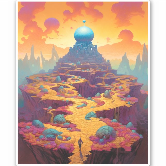 Surreal Fantasy City (Front)