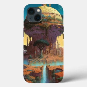 Surreal Fantasy City iPhone 13 Case