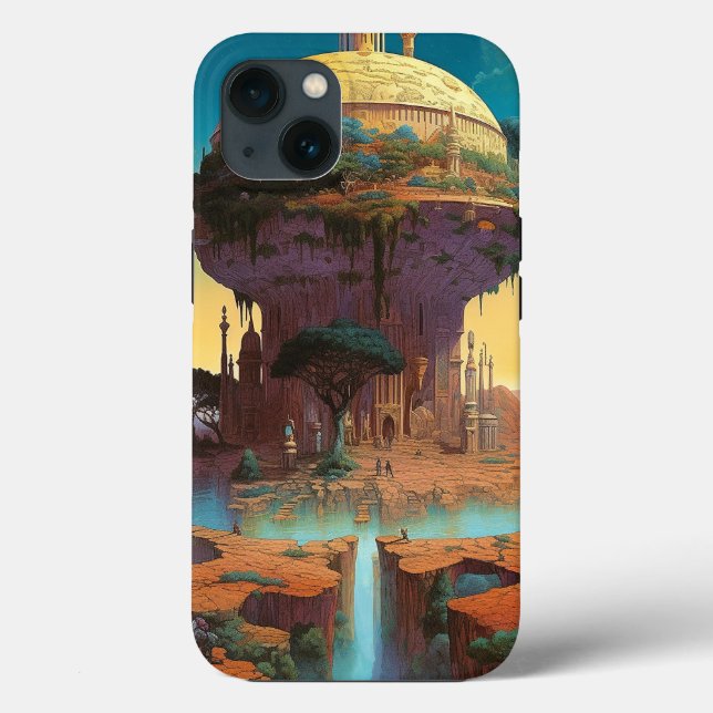Surreal Fantasy City Case-Mate iPhone Case (Back)