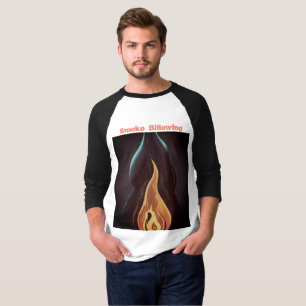Surreal Flame Vector Art - 4K Render for Men's  T-Shirt