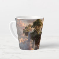 Surreal Floating Islands With Waterfalls