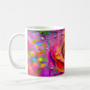 Surreal Floral Art Coffee Mug