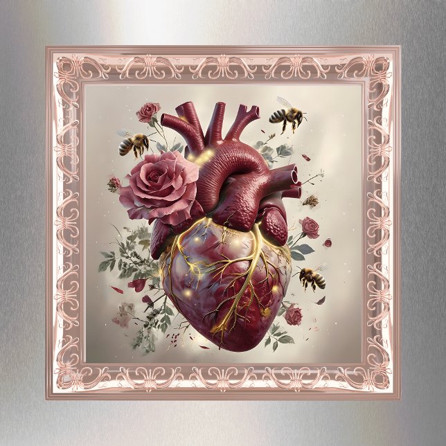 Surreal Floral Heart Poster (Creator Uploaded)