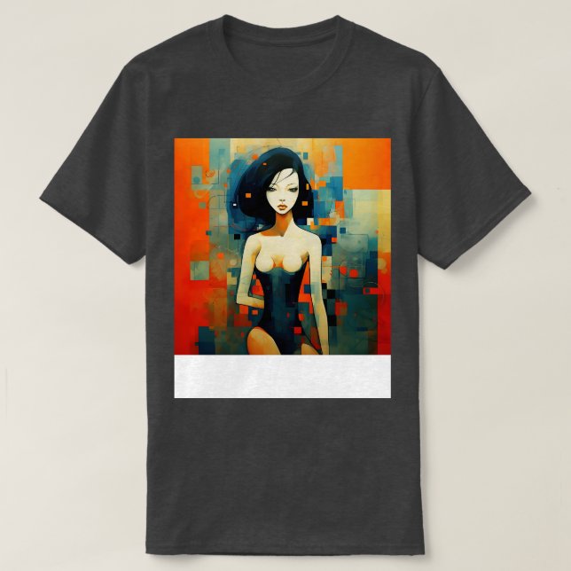 Surreal Girl T-Shirt (Design Front)