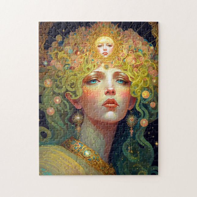 Surreal Goddess Fantasy Art Jigsaw Puzzle (Vertical)