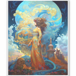 Surreal Goddess Queen Fantasy Art