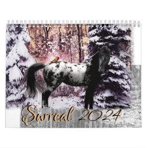 Surreal Horses - customisable Calendar