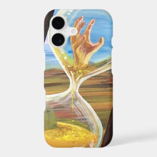 Surreal Hourglass Desert Memento Mori Dark