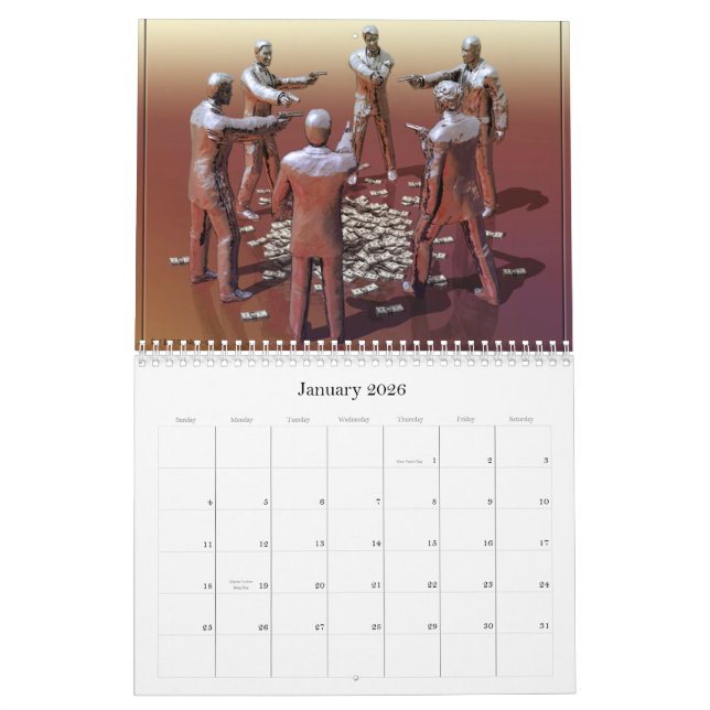 Surreal Images calendar (Jan 2026)