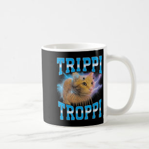 Surreal Italian Brainrot Meme Trippi Troppi Cat Fu Coffee Mug
