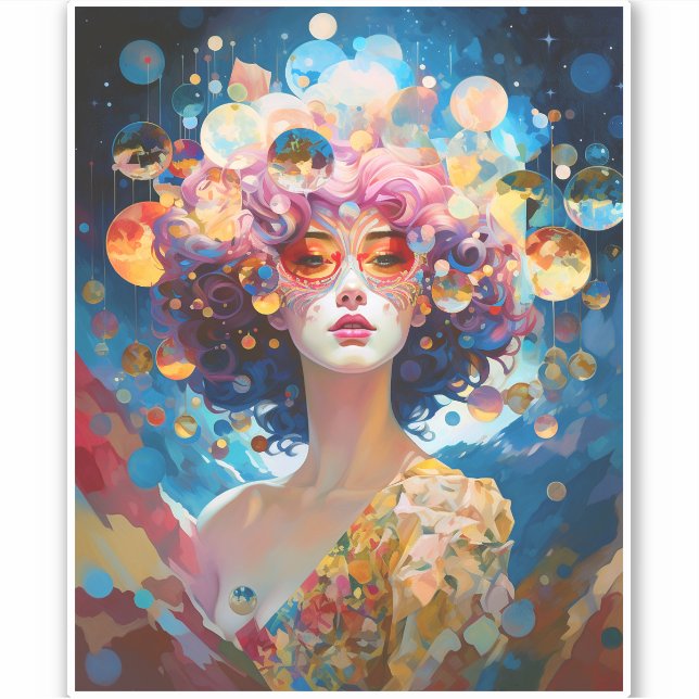 Surreal Lady Fantasy Art (Front)