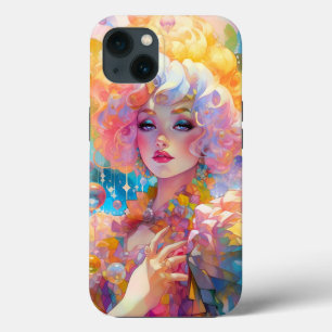 Surreal Lady Fantasy Art iPhone 13 Case