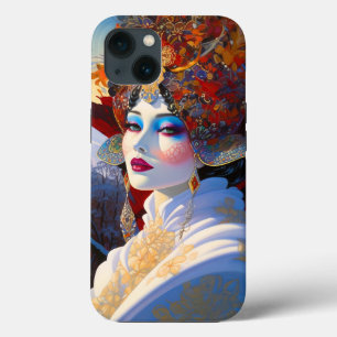 Surreal Lady Fantasy Art iPhone 13 Case
