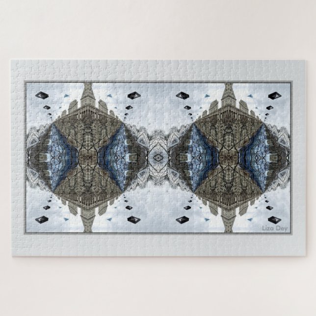 Surreal Landmark Abstract Jigsaw Puzzle 3 (Horizontal)