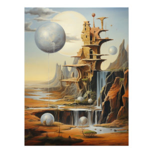 Surreal Landscape Art Photo Print