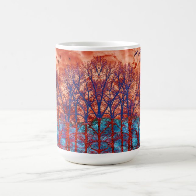 Surreal Landscape Coffee Mug (Center)