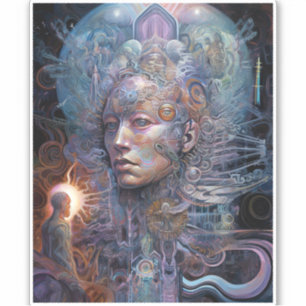 Surreal Man Visionary Art